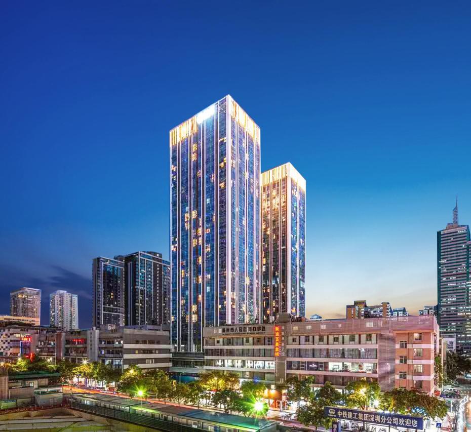 Gepai Executive Apartment - Shenzhen Futian Convention And Exhibition Center Εξωτερικό φωτογραφία
