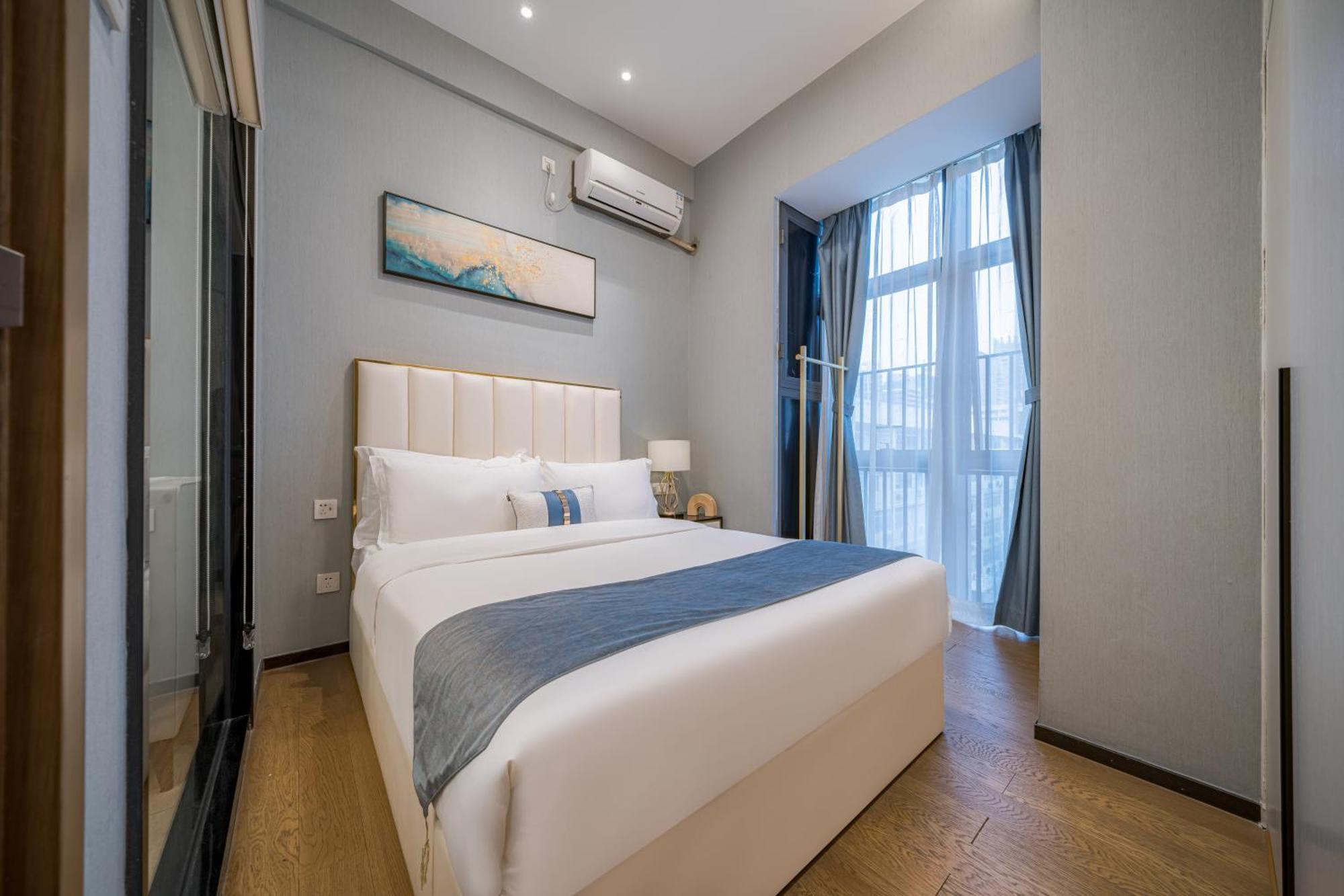 Gepai Executive Apartment - Shenzhen Futian Convention And Exhibition Center Εξωτερικό φωτογραφία