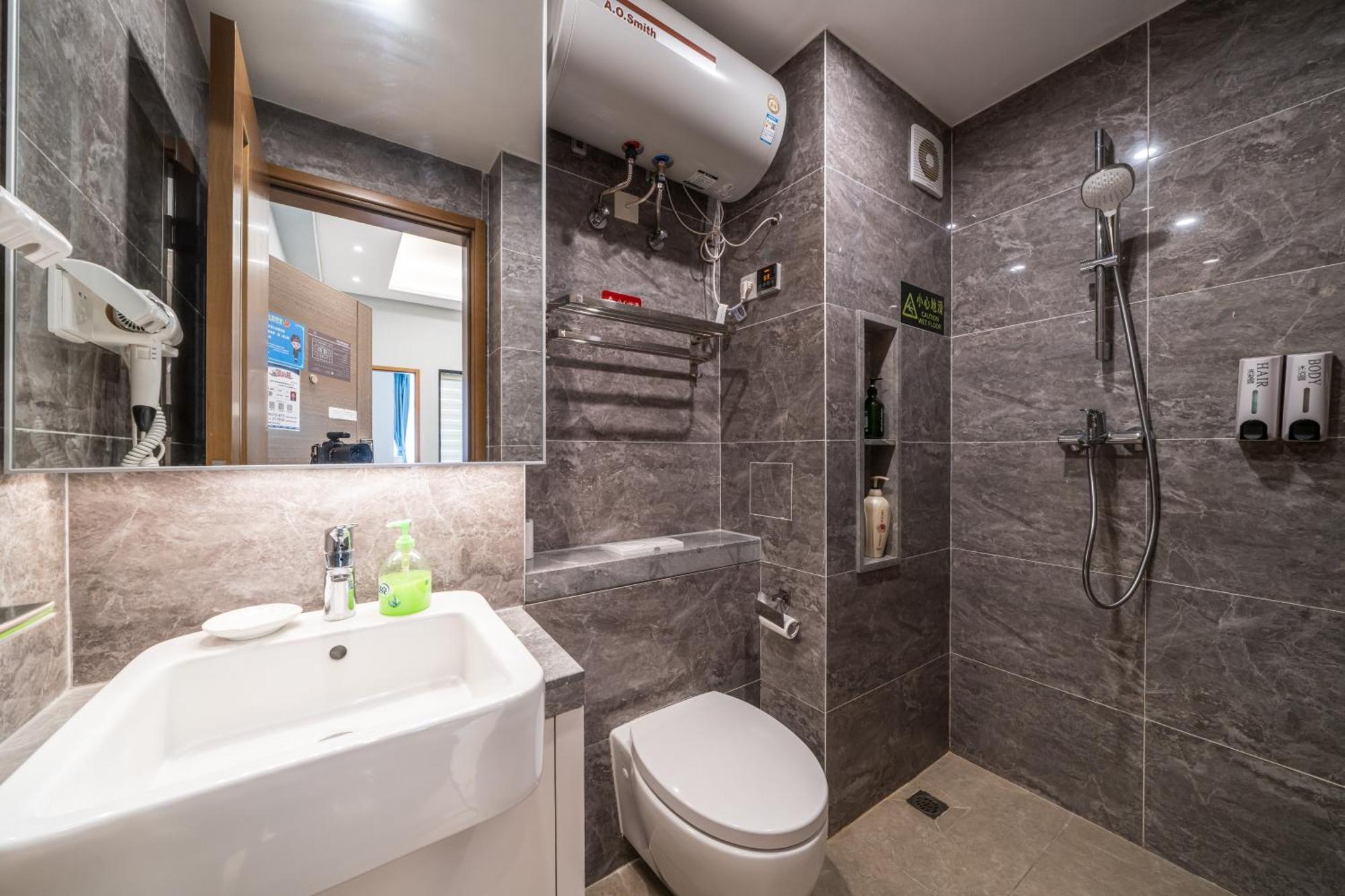 Gepai Executive Apartment - Shenzhen Futian Convention And Exhibition Center Εξωτερικό φωτογραφία