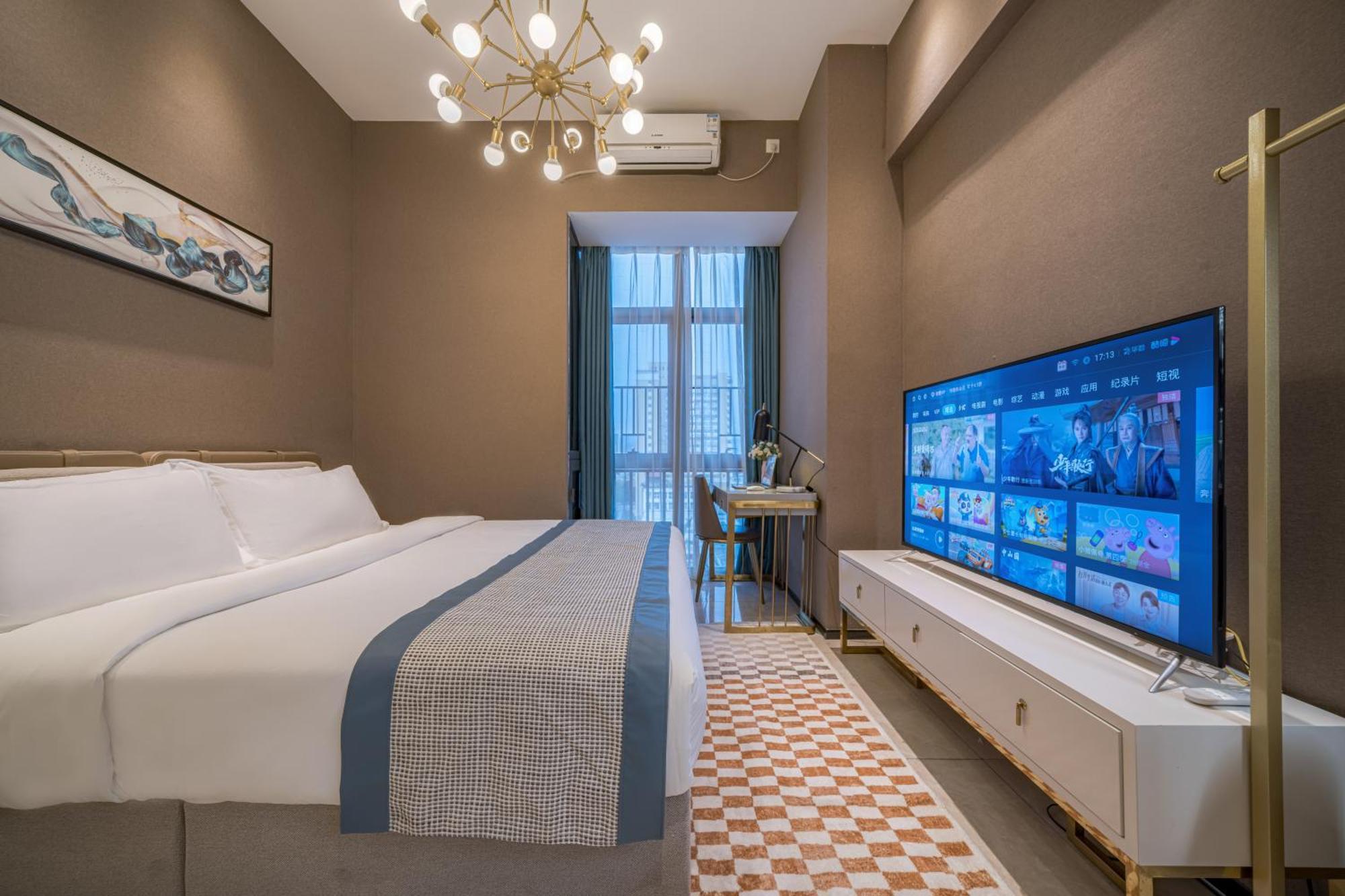Gepai Executive Apartment - Shenzhen Futian Convention And Exhibition Center Εξωτερικό φωτογραφία