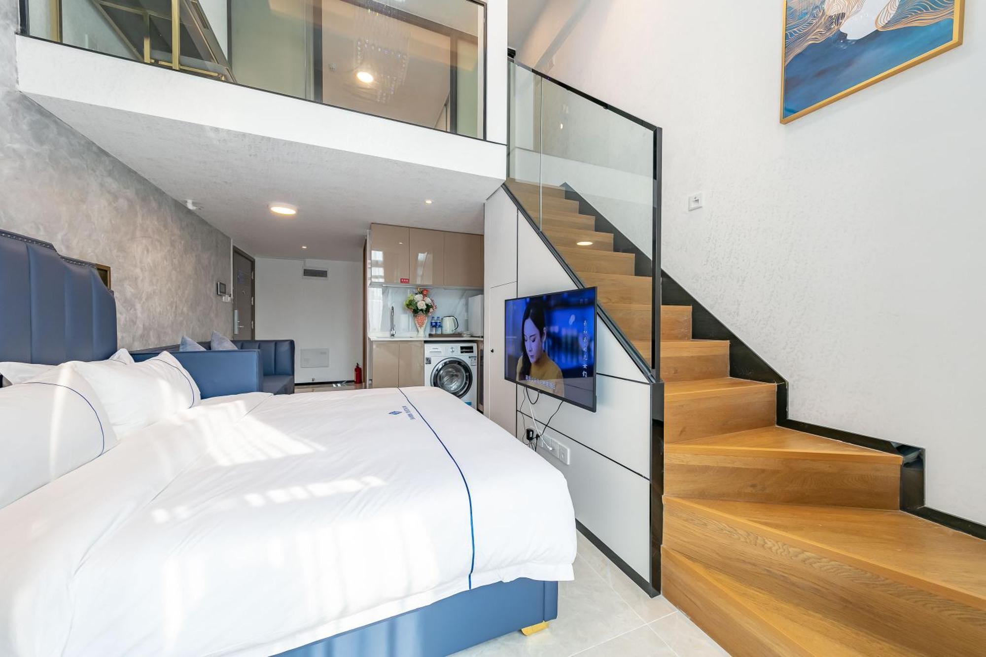 Gepai Executive Apartment - Shenzhen Futian Convention And Exhibition Center Εξωτερικό φωτογραφία